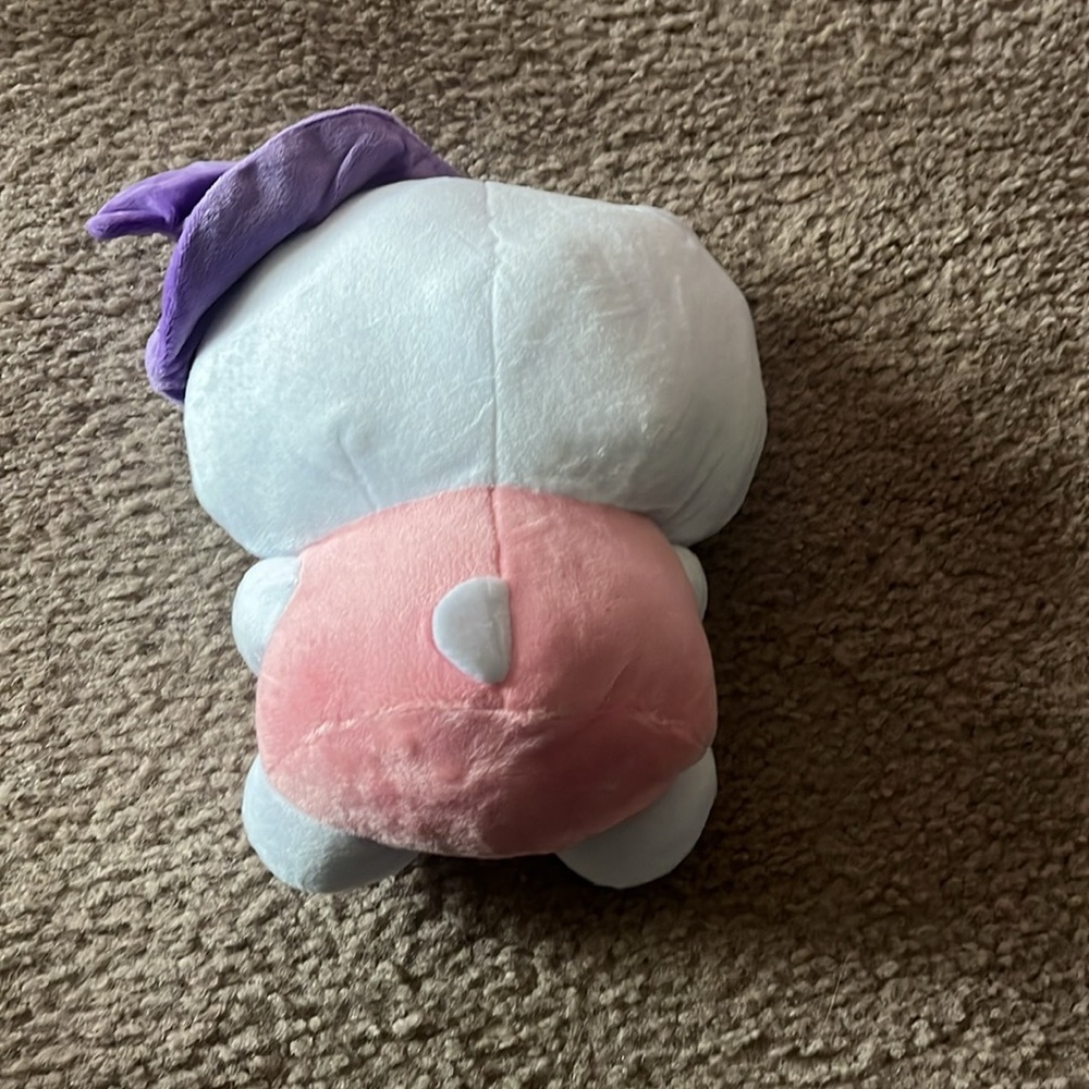 Hello Kitty Halloween Plush with Purple Hat and Pumpkin - Picture 2 of 2